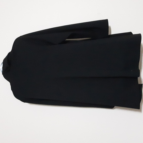 FH Clothing & Co Elegant Black Women's Sweater Full Zip Jacket Women L Lagenlook - Picture 3 of 9